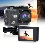 Digikaamera 4K30FPS - Veekindel Spordikaamera Tarvikutega Wifi 32GB M&auml;lukaartiga