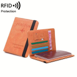 RFID Varasuvastane Harja Reisi Passihoidja Kotike., Oranžinė