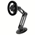 360&deg; P&ouml;&ouml;ratav Magnetiline Auto Telefonihoidja, Traadita Laadimisega.