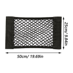 Auto Tagumine Pakiruumi Elastne V&otilde;rk Kott Korraldaja., 25x50 cm / 9,8x19,7 colio
