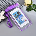 Fluorestseeruv veekindel kott mobiiltelefonidele, Violetinė