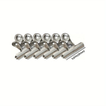 6tk Mini Metallklambrid K&ouml;&ouml;gikottide Sulgemiseks, 22
