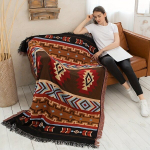 &Uuml;ks P&otilde;hjamaade Rahvuslik Stiil Tekir&auml;tik Diivanir&auml;tik RV R&auml;tik, 129,79 cm * 159,77 cm
