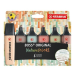 Stabilo Nature Colors markerikomplekt, 6 tk.