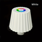 LED laualamp, Baltas