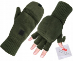 Talvised kindad klapiga Mil-Tec, olive