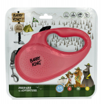 Barry King tape jalutusrihm 3 m, roosa
