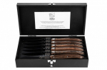 Laguiole steaknugade Luxury Line Wenge 6 tk. Elegantne kinkekarp