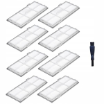 8 x HEPA-filter puhastusroboti Roborock S7, S7 Plus,Max S8, S8 Plus puhastamiseks.