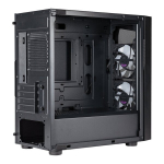 PC korpus Cooler Master CMP 320 - mATX - Must - 2 ARGB ventilaatorit - Mitmekesised jahutusv&otilde;imalused