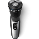 Philips Shaver S3143 02 Series 3000 with Nosetrimmer silver black (S3143|02)