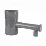 Vihmavee kogur - p&uuml;&uuml;dur klapiga Bradas, 100 mm, hall