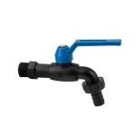 Kraan 1/2'' Bradas BLACK RAVEN FULL NYLON koos 3/4'' v&auml;liskeermega.