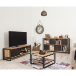 M&ouml;&ouml;blikolmplekt,164x89x35cm,70x40x70cm,180x50x45cm,atlandi m&auml;nd,must