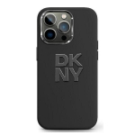 DKNY DKHCP16XSMCBSK iPhone 16 Pro Max  6.9" czarny|black hardcase Liquid Silicone Metal Logo