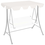vidaXL aiakiige asenduskatus valge 226 x 186 cm 270 g/m&sup2;