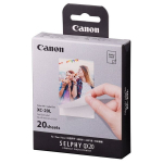 Canon XC 20L 20-t&uuml;kiline krediitkaardi vormi kvaliteetprintide komplekt Selphy QX20 fotoprinterile