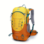 AIONE 30L Spordi Seljakott Ronimiseks - Universaalne Sobivus, Pehme Kest, Triibuline Muster, Geltona