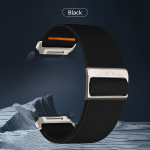 Nutikell Reguleeritav Pehme Nailon Kellarihm Garmin Fenix Seeriale, Juoda