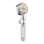 K&auml;sidu&scaron;ipea koos turboventilaatoriga sisse/v&auml;lja pausi l&uuml;litiga puuvillafilter k&otilde;rgsurve du&scaron;ipea G1/2 p&ouml;&ouml;rlev vannituba du&scaron;ipea vahetatav reguleeritav vooluhulk