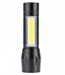 USB laetav LED-k&auml;situlestik 10cm taktikaline taktikaline