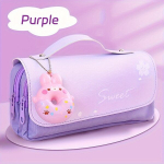 3D Kawaii Suur V&otilde;imsus Veekindel Pastapliiats Karp Kooli Tarvikud., Violetinė spurga