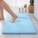 &Uuml;lisobiv Vannitoa Non-Slip Pehme Vannimatt, Dangaus mėlynumo