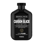 Sure, here is the translation: IMMORTAL Carbon Black Puhastav &scaron;ampoon rasustele juustele, 500ml