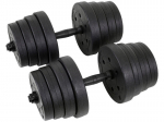REGULEERITAV HANTLITE KOMPLEKT 2X15 KG (30 KG)