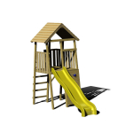 Aia puidust m&auml;nguv&auml;ljak lastele lium&auml;ega, Wendi Toys J1, 130 x 110 x 270 cm