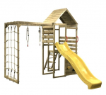Laste puidust m&auml;nguv&auml;ljak lium&auml;ega, ronimisv&otilde;rk, Wendi Toys M40 Climb Tower Set