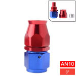AN4/AN6/AN8/AN10/AN12 PTFE vooliku otsa adapter sirge 45 90 180 kraadi &otilde;lik&uuml;tusegaasi vooliku jaoks