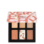 Lauv&auml;rvipalett Avon Very Peachy, 6 tooniga