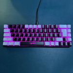 60% Juhtmega Gaming Klaviatuur, V&auml;ike RGB Valgustusega 68-klahviline Veekindel Klaviatuur.