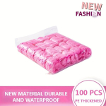 100 tk PVC kingakaitse &ndash; vastupidavad, &uuml;hekordsed, veekindlad, Rožinė