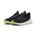 Puma laste vabaajajalatsid Flyer Lite 3 Jr, must-roheline
