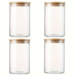 1/2/3/4tk Klaaspurgid &Otilde;hukindlate Kaantega, 18.6oz., 4 pak.-18oz laikymo indelis