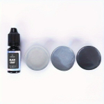 10ML 20 V&auml;rvi K&uuml;&uuml;nlav&auml;rvid Pigment Aroomiteraapia Vedelik V&auml;rvaine K&auml;sit&ouml;&ouml;ks, 10-JUODAI PILKA