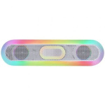 Mars Gaming MSB-ORB, Kanna Kandeja ja Helis&uuml;steem 20W, Orbilight RGB 360, Kolm S&otilde;itjat, Bluetooth 5.3/MicroSD/AUX/FM, Valge