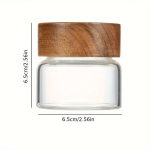 klaaspurk, 1 tk, 65*65 Mažas Dydis 120ml