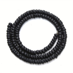 Puidust helmed, 5 mm, Juoda