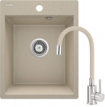 Graniidist k&ouml;&ouml;givalamu Deante Corio koos segistiga ZRCP7103, Sand+Beige/steel