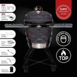 Keraamiline grill KamadoClub PRO 2 PREMIUM, Hall
