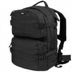 MFH Matkakott / skautide seljakott US Assault II, Molle s&uuml;steemiga, 40 l, must