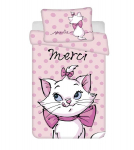 Disney laste voodipesukomplekt Marie Cat Merci, 100x135 cm, 2-osaline