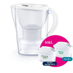 Brita veefilterkann Marella valge + 1x ALL-in-1, 1x extra laimiroheline