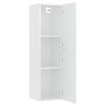 telerikapp，telerialus, valge, 30,5 x 30 x 110 cm, tehispuit CFE23345