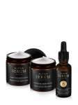 ALPHA SERUM PARIS - Luksuslik n&auml;ohoolduskomplekt p&auml;evaks ja &ouml;&ouml;ks, 3 t&uuml;kki
