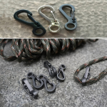 Mini karabiin, 10 tk, Juoda