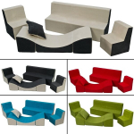 Pehme vahtm&ouml;&ouml;blikomplekt: 2xTool+Sohva+Tooli lastele, lastele, mugav, l&otilde;&otilde;gastuda, m&auml;ngida